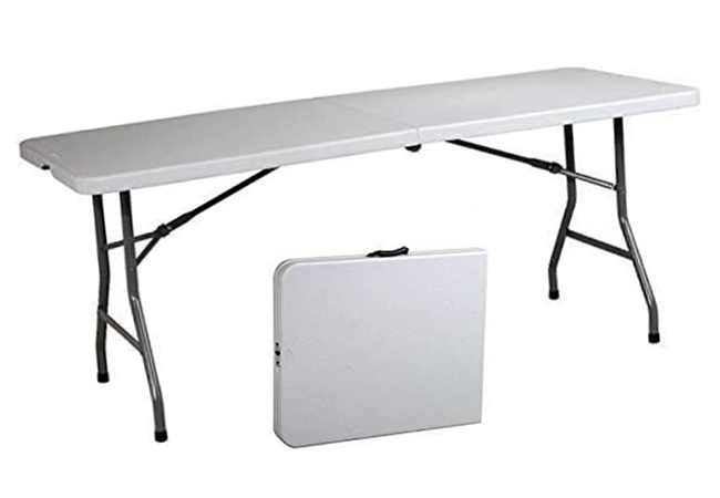 Folding 8 foot table