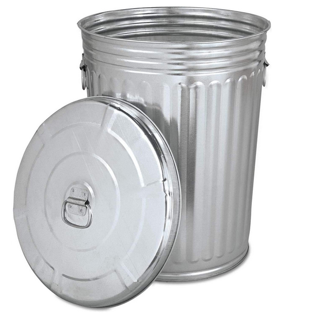 Steel Trash Can - Highlight Event Rentals