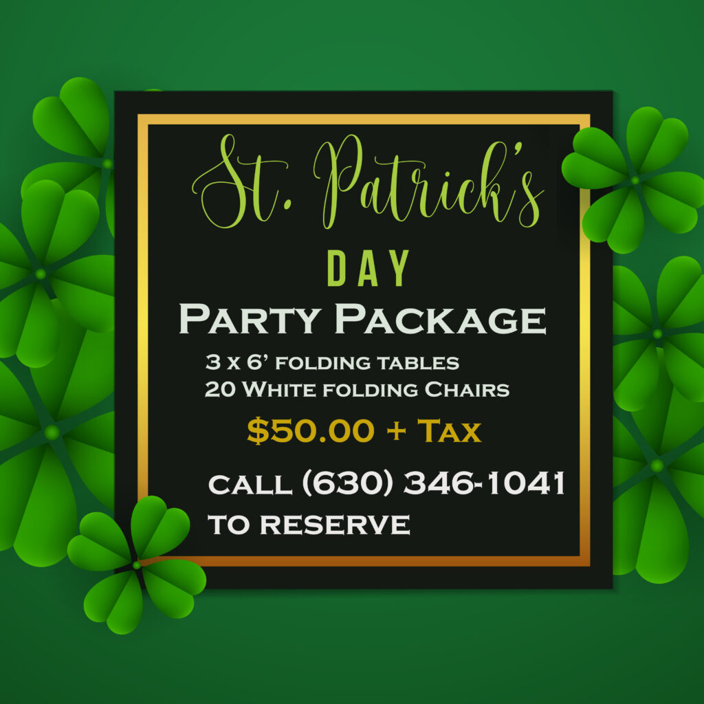 St. Patrick's Day Rental