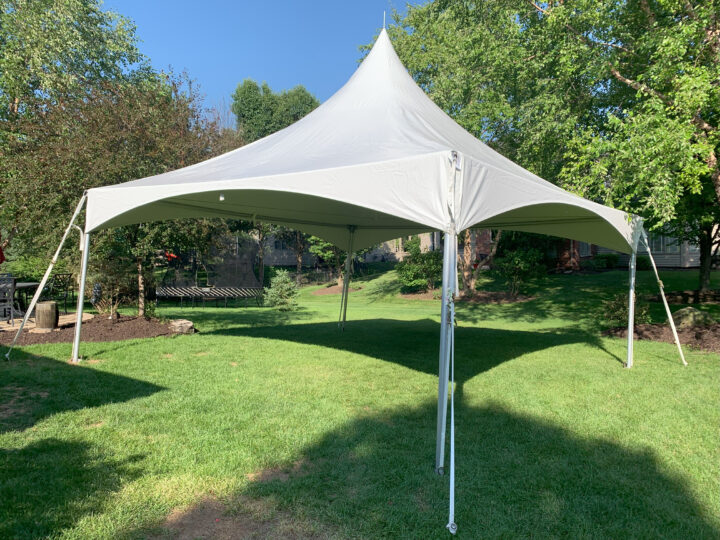 20x20 High Peak Tent Oswego