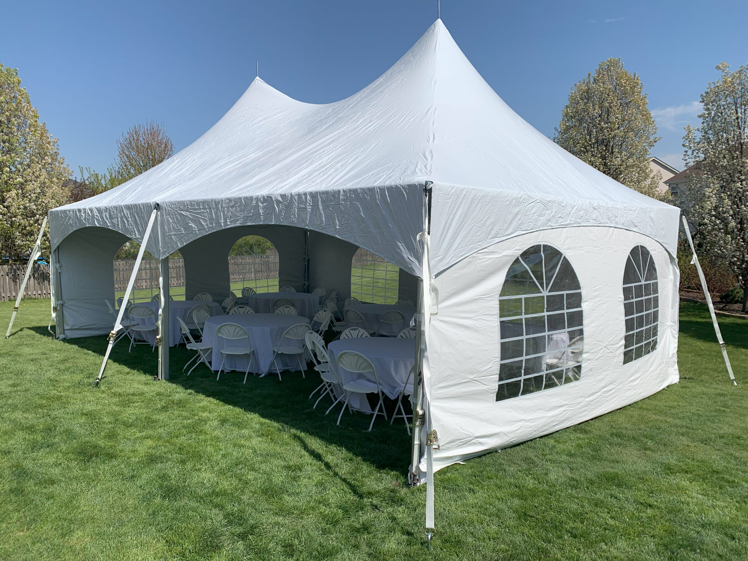 20x20 tent for rent oswego