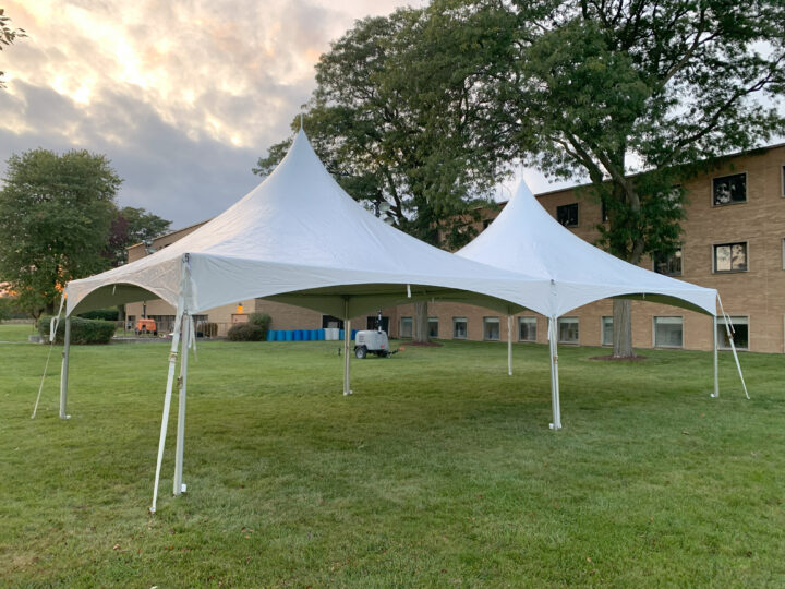 Rent party tent for corporate event
