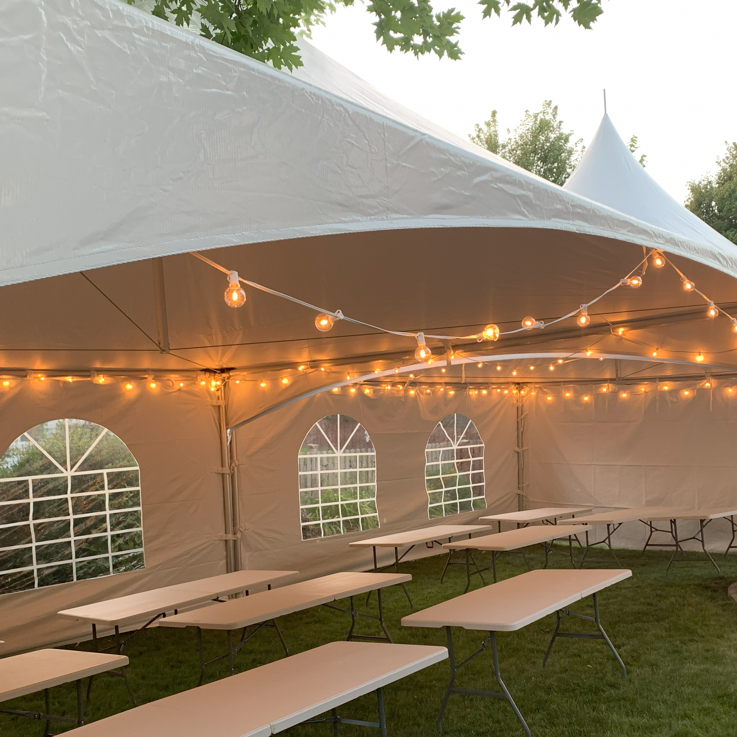 Rent 40x40 wedding tent