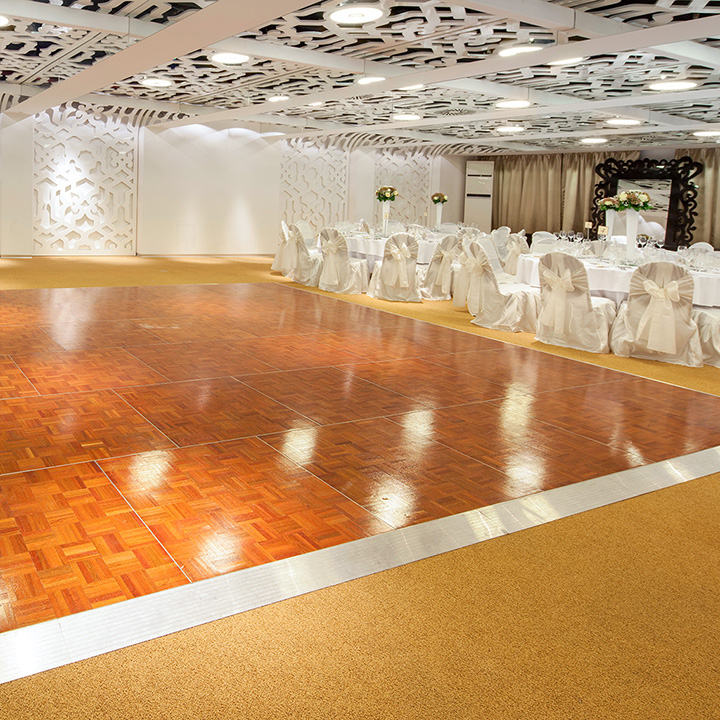 Indoor and outdoor dance floors for rent in Yorkville Illinois