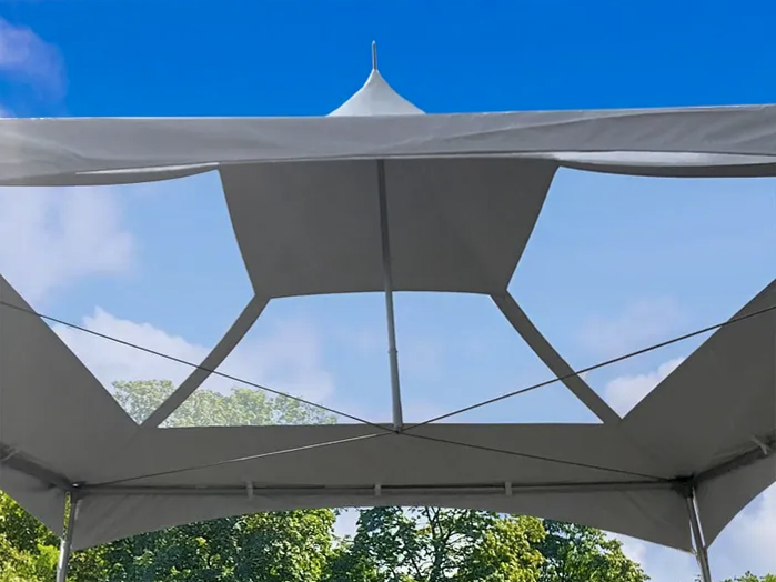 Clear High Peak Tent Top